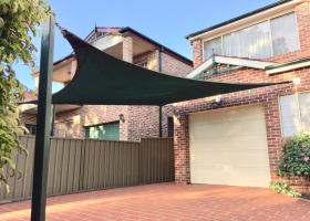 Shade Sail garage