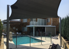 Shade Sail pool