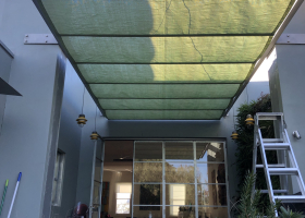 Backyard Shade Sail