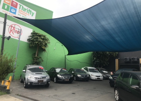 Shade Sail Car Park