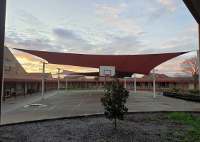 Basketball Shade Sail