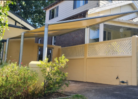 Cantilever Shade Structure